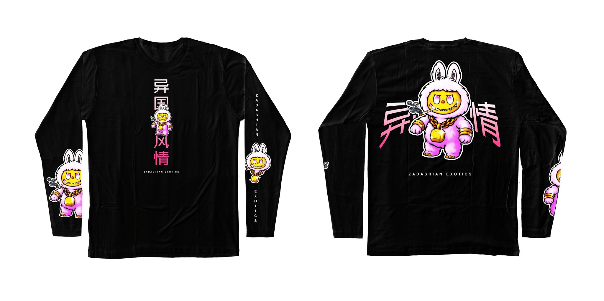 Bild von Zadashian Exotics - "Zabubu" Longsleeve 1 [schwarz]